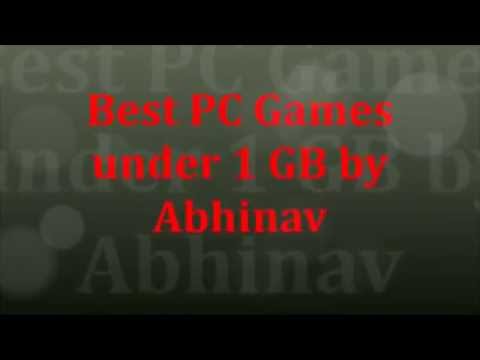 best games under 1 gb
